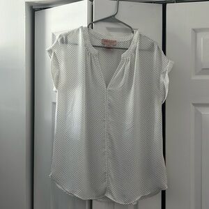 Polka dot blouse